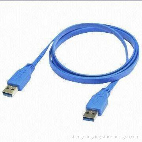 USB 3.0 Data Flat Cable AM to AM, Versions Meet Future Industry Requirements